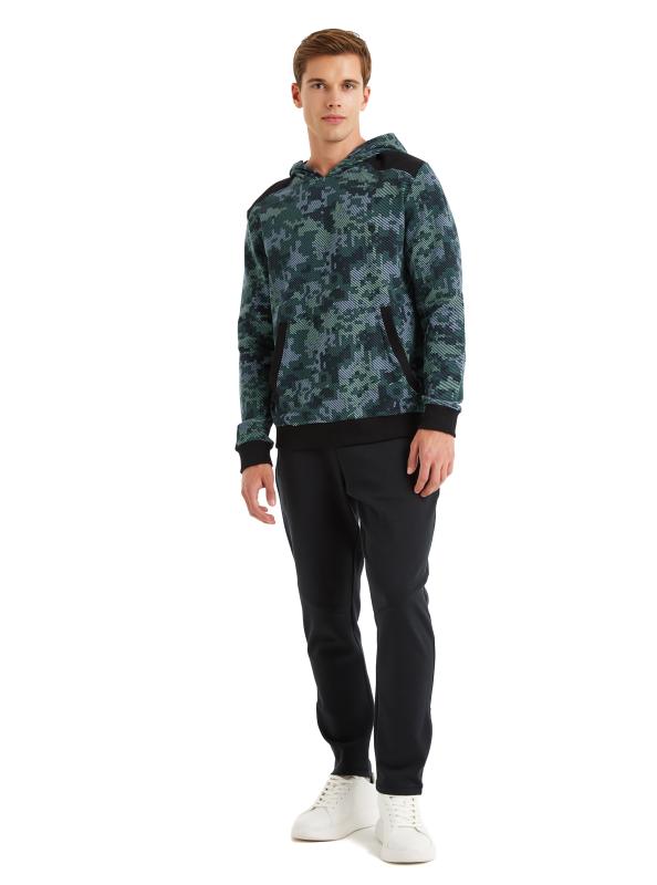 Blackspade 40627 Pamuklu Kapişonlu Erkek Sweatshirt