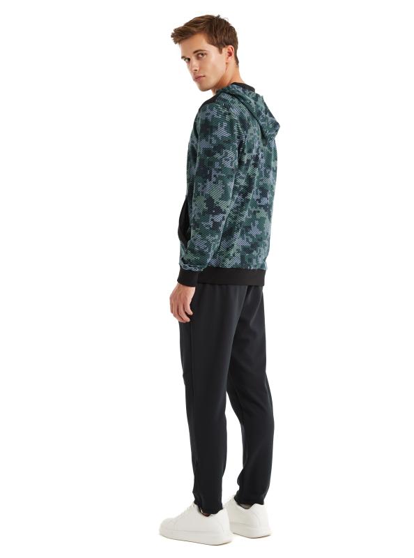Blackspade 40627 Pamuklu Kapişonlu Erkek Sweatshirt