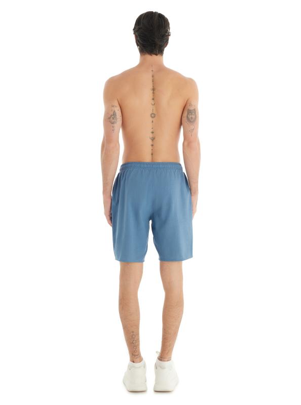 Blackspade Erkek Şort 40739 - Krem-Mavi̇