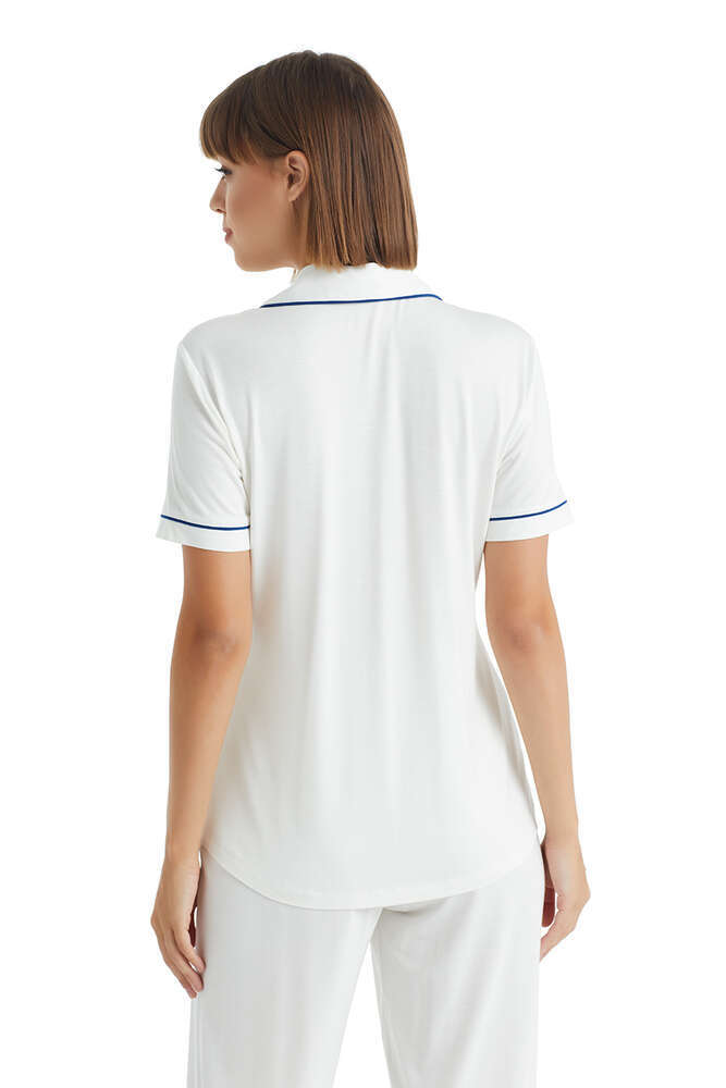 BLACKSPADE KADIN PİJAMA TAKIMI 51013-KREM