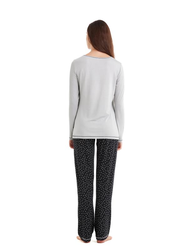 Blackspade 51610 Modal Uzun Kollu Kadın Pijama Takımı