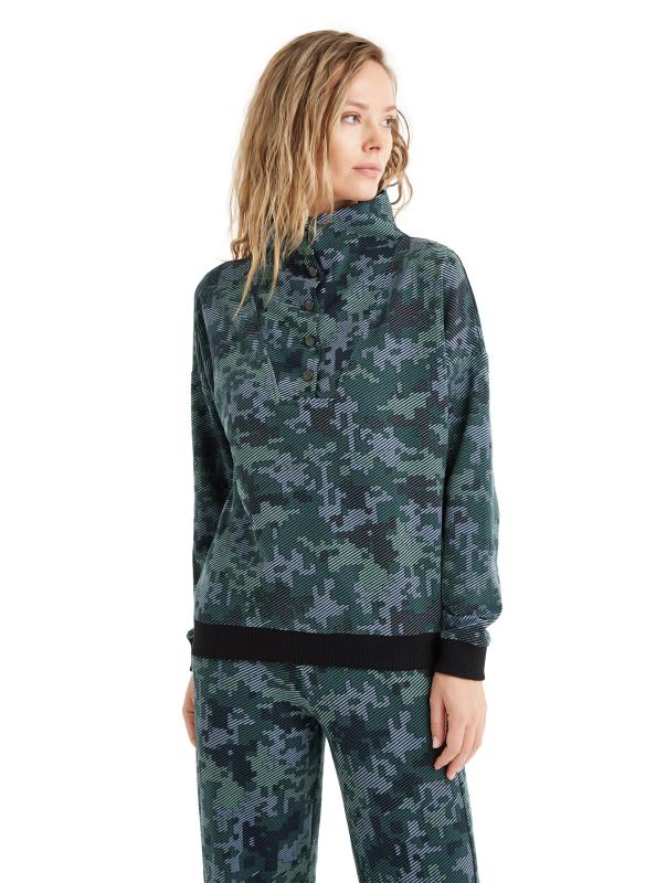 Blackspade 60472 Pamuklu Kadın Sweatshirt