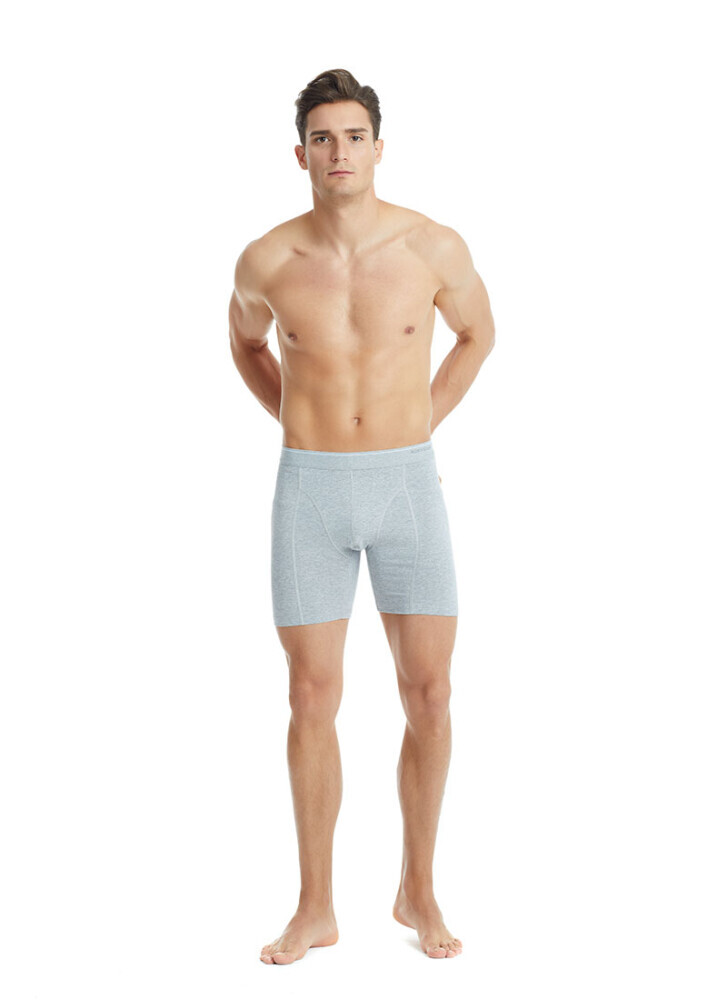 Blackspade Erkek Uzun Boxer-Gri