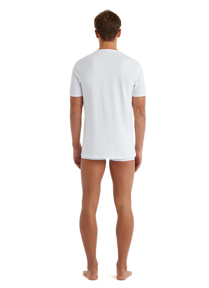 Blackspade Erkek Pamuklu V Yaka T-Shirt