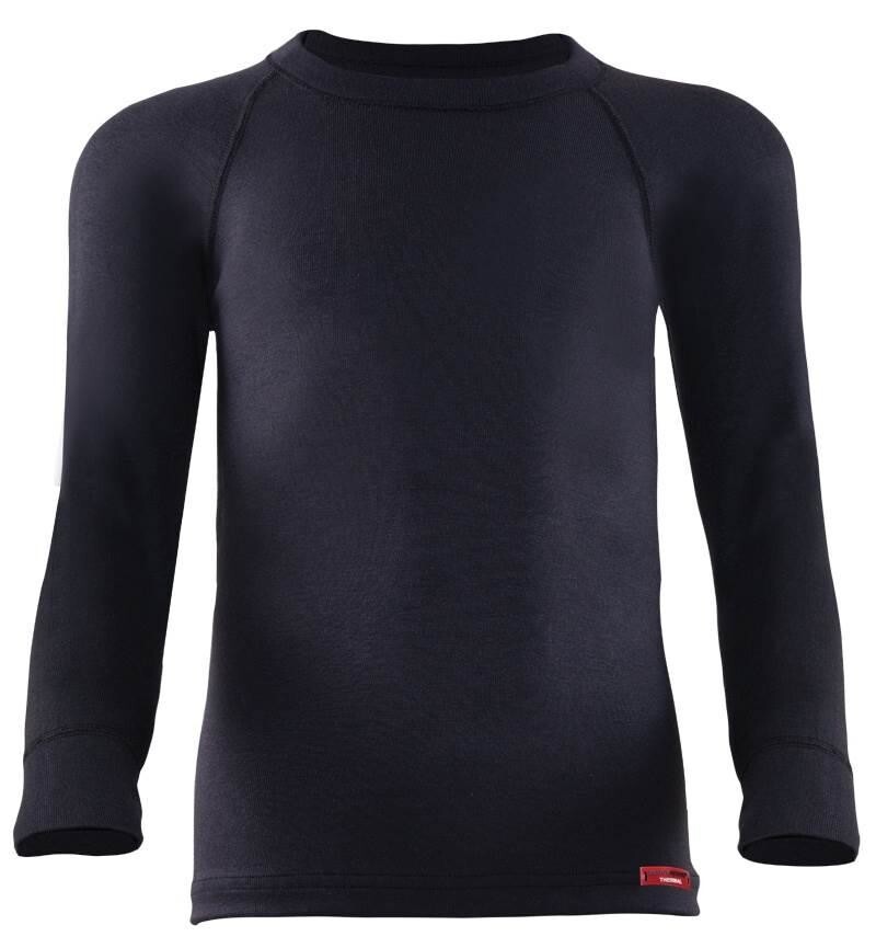 Blackspade Çocuk Termal Unisex  T-Shirt Uzun Kollu-Si̇yah