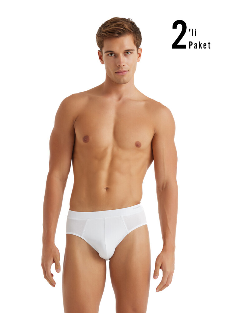 Blackspade Erkek Pamuklu 2’li Slip Külot