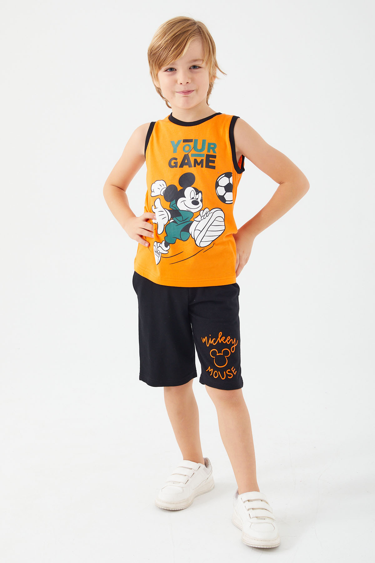 MICKEY MOUSE ERKEK ÇOCUK BERMUDA TAKIMI
