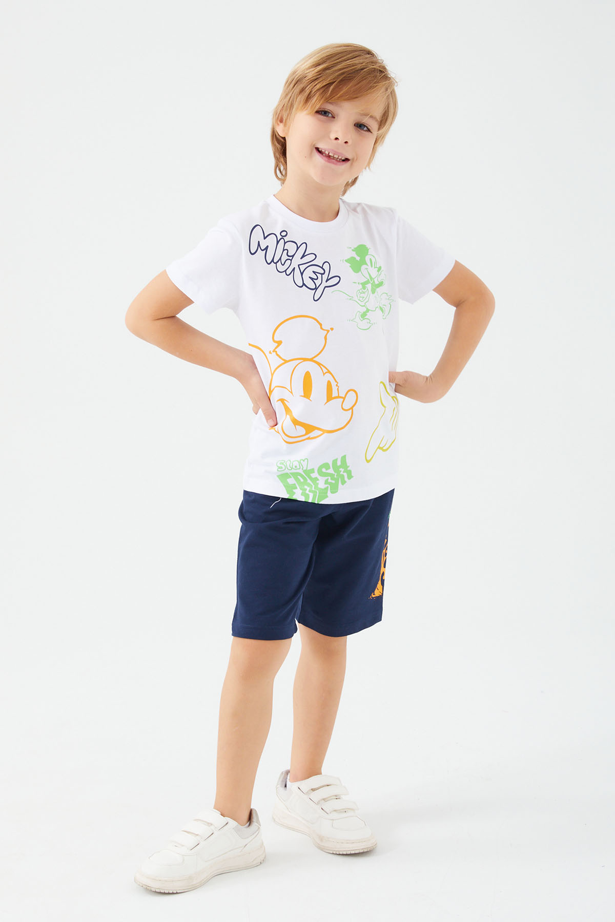 MICKEY MAUSE ERKEK ÇOCUK BERMUDA TAKIM
