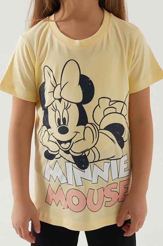 MİNNİ MOUSE KIZ ÇOCUK BERMUDA TAKIM