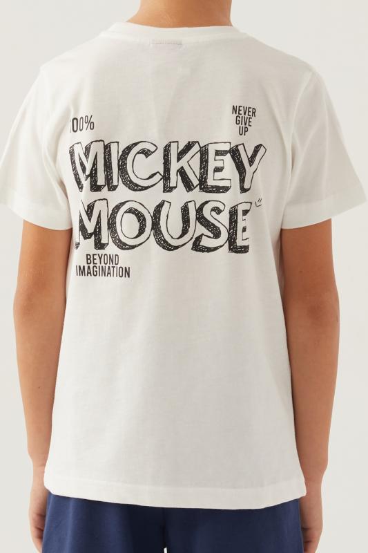Disney 4883 Mickey Mouse Erkek Çocuk Kısa Kollu Bermuda Takım