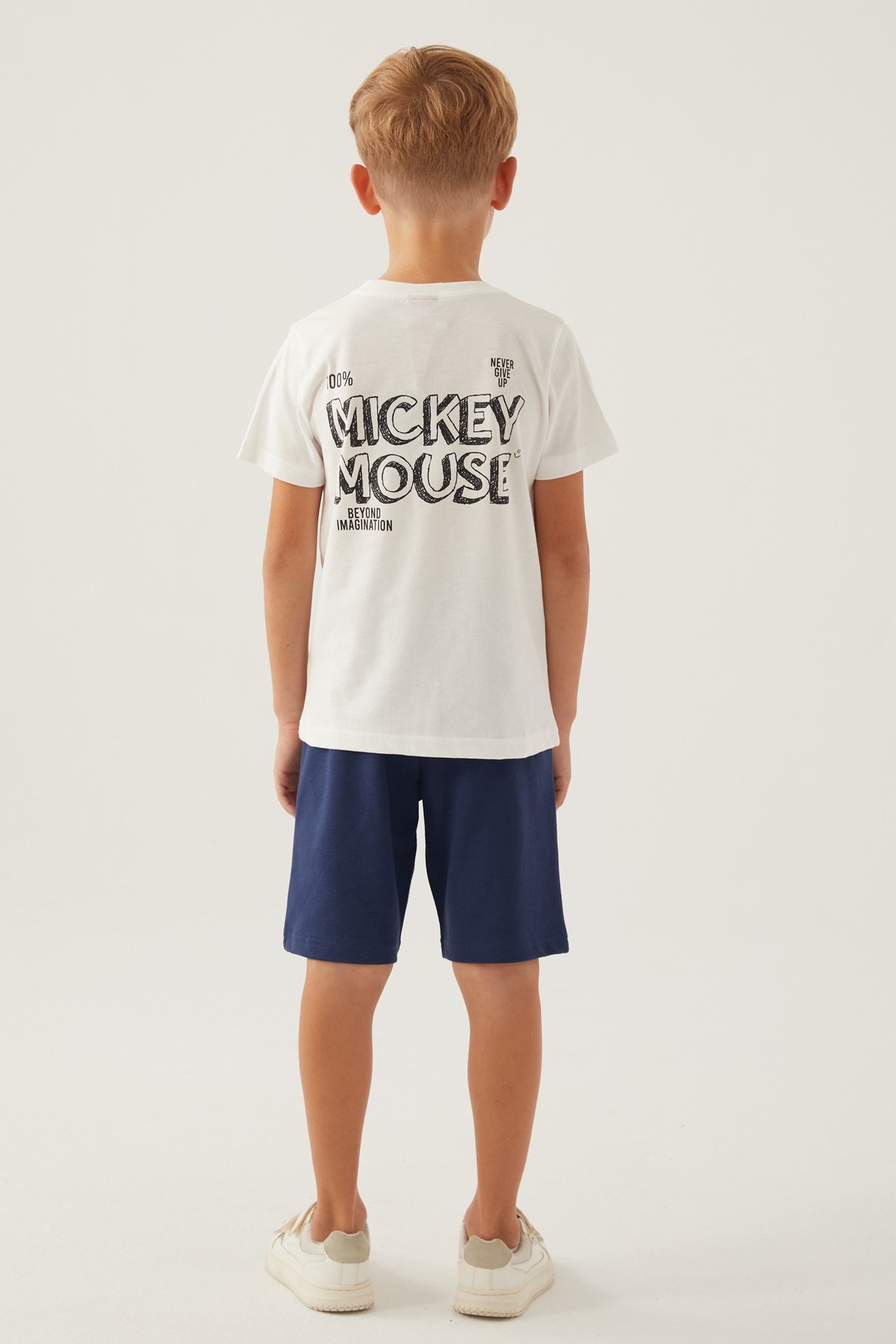 Disney 4883 Mickey Mouse Erkek Çocuk Kısa Kollu Bermuda Takım