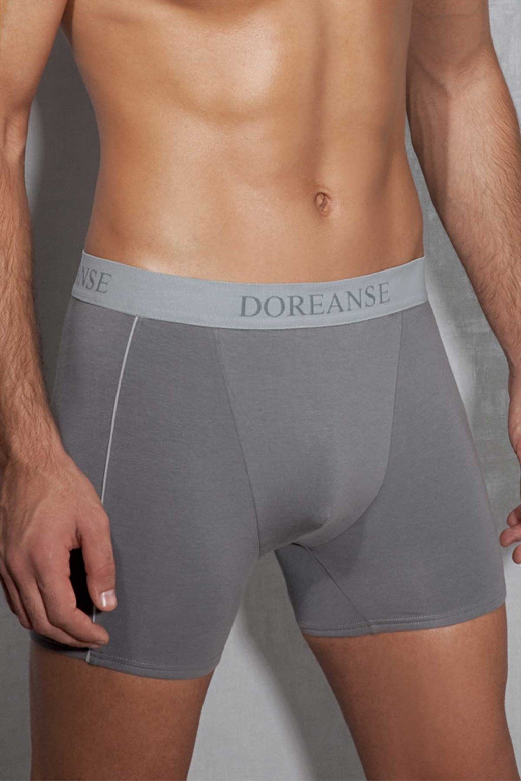 DOREANSE ELLEGANT BOXER-Gri̇