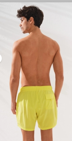 Pierre Cardin Düz Dokuma Erkek Şort-Yellow