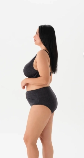 4087 BK Geniş Üçgen Bikini Takımı