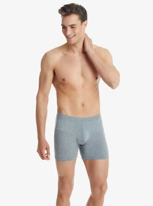 Blackspade Erkek Silver Modal Boxer-Gri