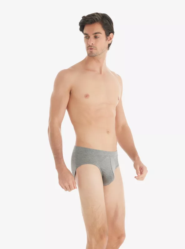 Blackspade Erkek Silver Modal Slip Külot-Gri