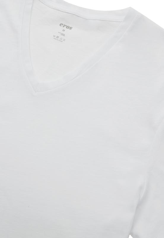 ERS039 V YAKA T-SHIRT 2’Lİ
