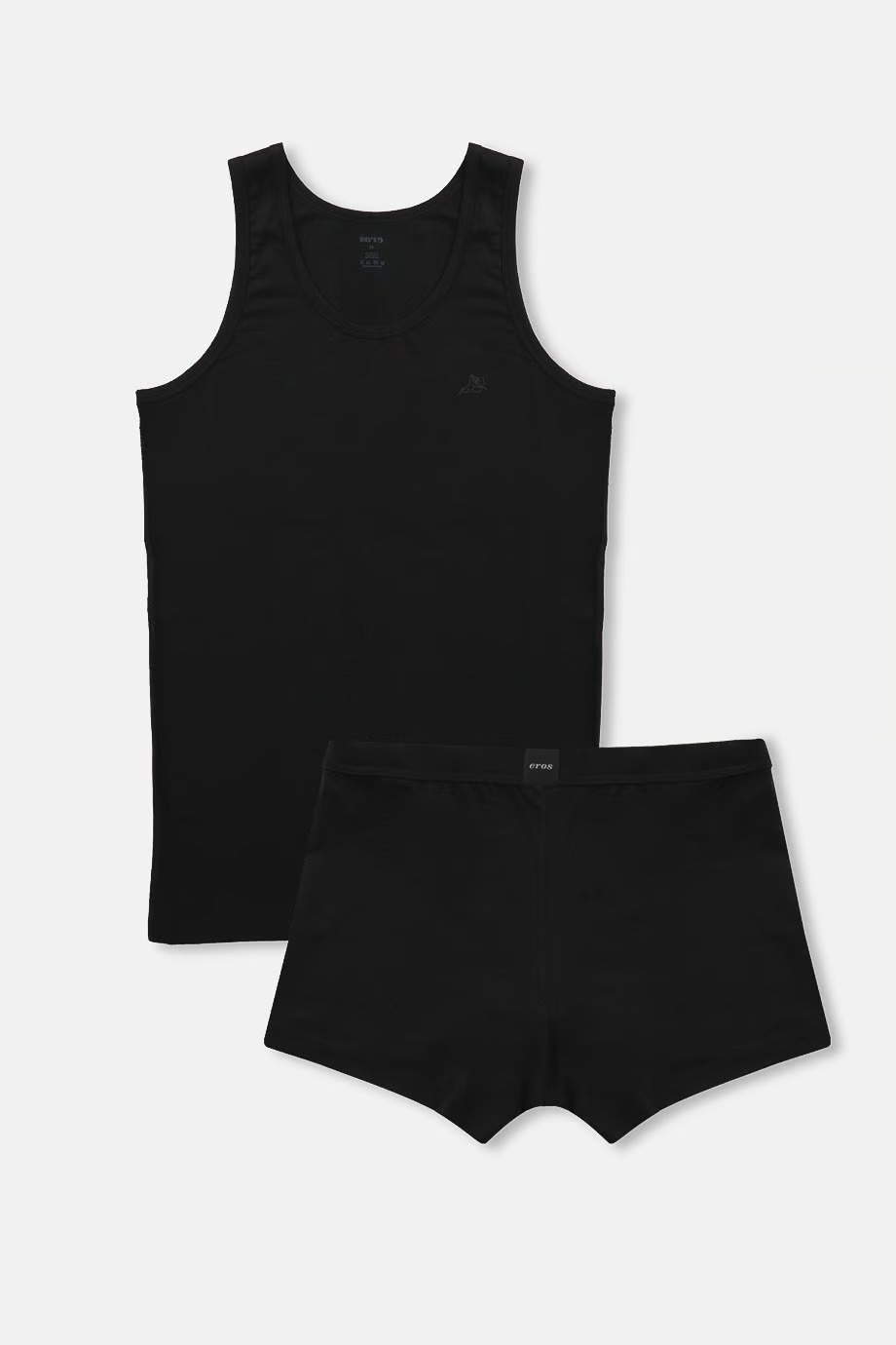 EROS ERKEK ATLET + BOXER ÇEYİZ-Si̇yah