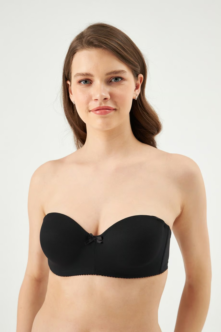 EROS CAMELLIA STRAPLEZ BOŞ CUP SÜTYEN-Si̇yah