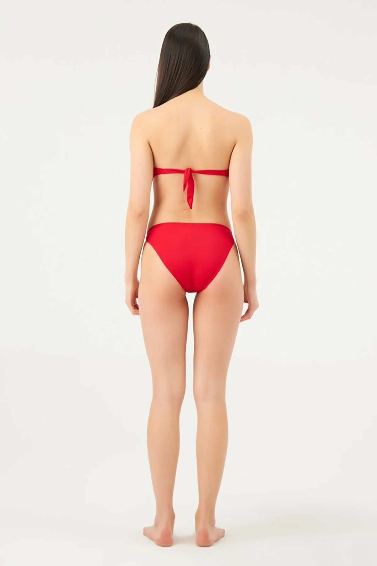 Eros Straplez Tek Bikini Üst 2503-Kirmizi