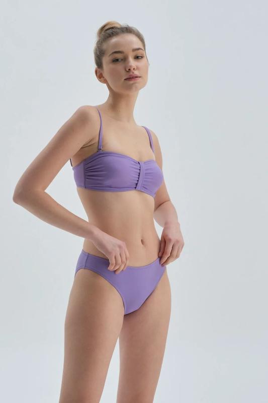 Eros Straplez Tek Bikini Üst 2503-Li̇la