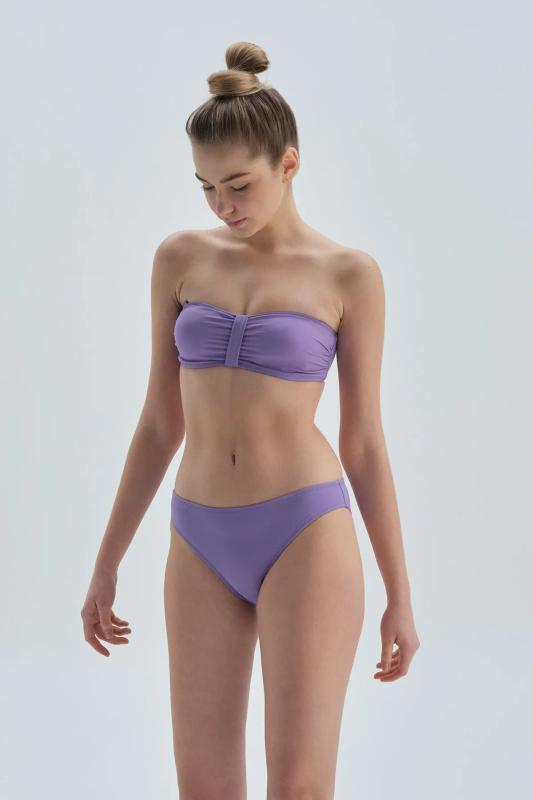 Eros Straplez Tek Bikini Üst 2503-Li̇la