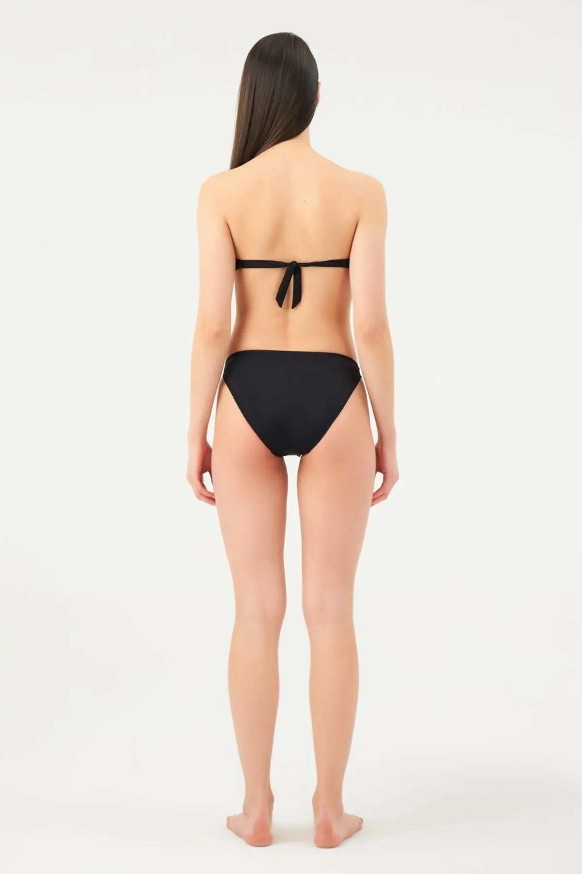 Eros Straplez Tek Bikini Üst 2503-Si̇yah