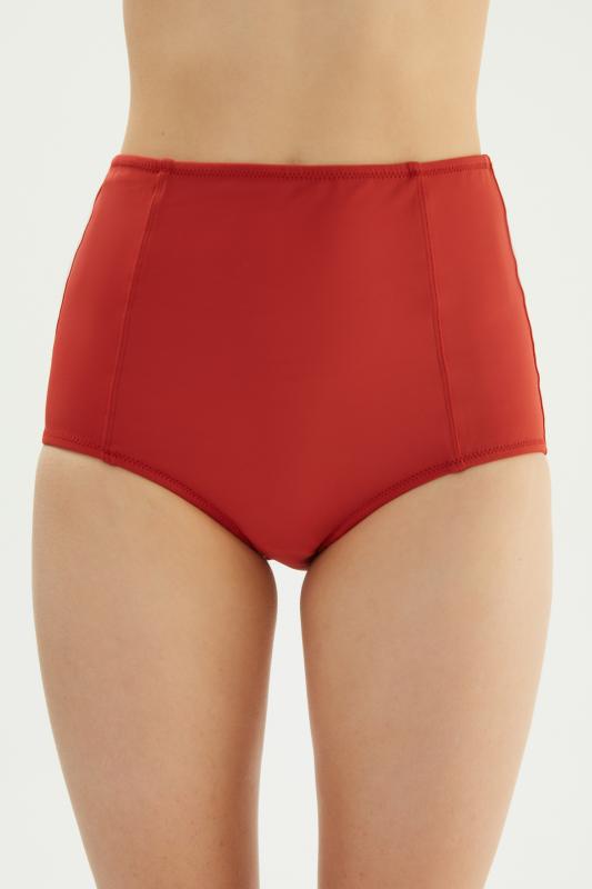 Eros Yüksek Bel Alt Bikini 2512-Ki̇remi̇t