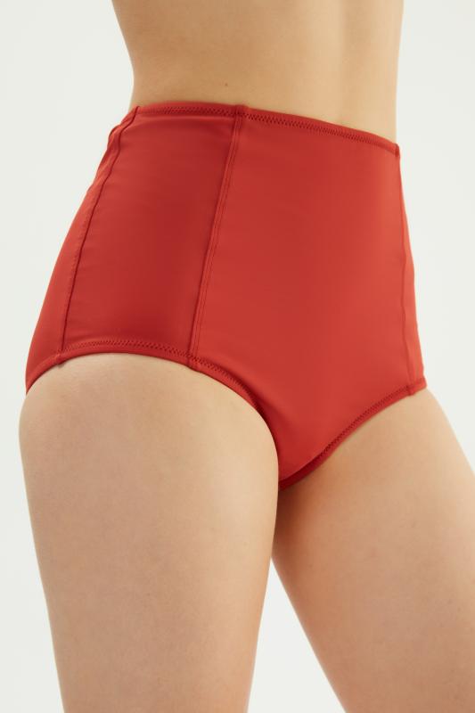Eros Yüksek Bel Alt Bikini 2512-Ki̇remi̇t