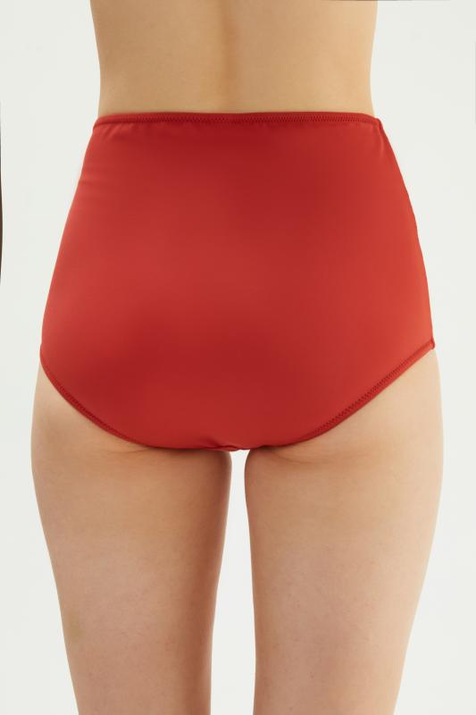 Eros Yüksek Bel Alt Bikini 2512-Ki̇remi̇t