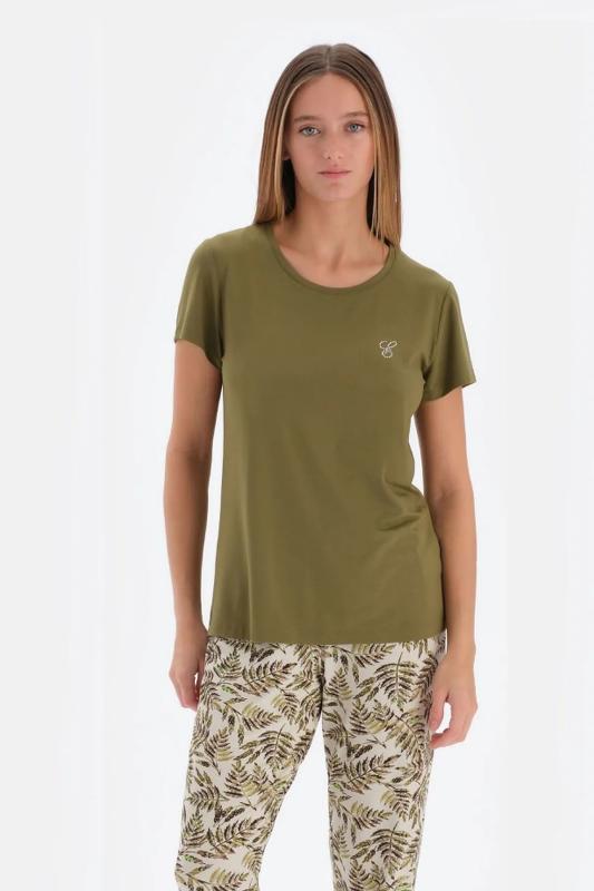 Eros 33590 Pamuklu Kısa Kollu Kadın Pijama Takımı