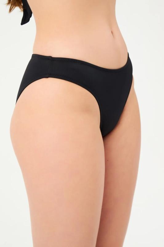 Eros 4 Cm Tek Bikini Alt 824-Siyah