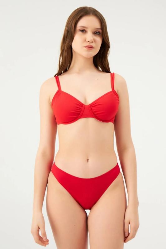 Eros Balenli Toparlayıcı Tek Üst Bikini 827