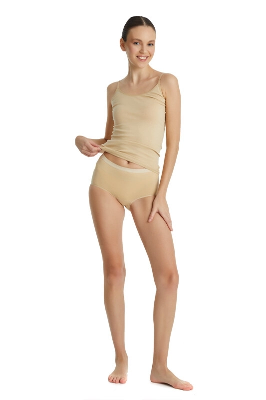 Blackspade Kadın Slip Külot Maxi  Essential 1307-B-Ten