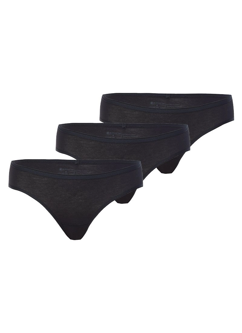 Blackspade Kadın 3’lü Slip Külot-Si̇yah