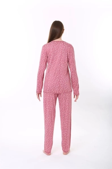 Etoile 73019 Kadın Uzun Kol  Bambu Pijama Takım