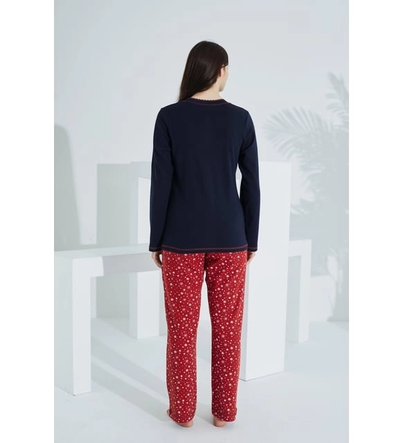 Etoile Kadın Pamuklu Pijama Takımı