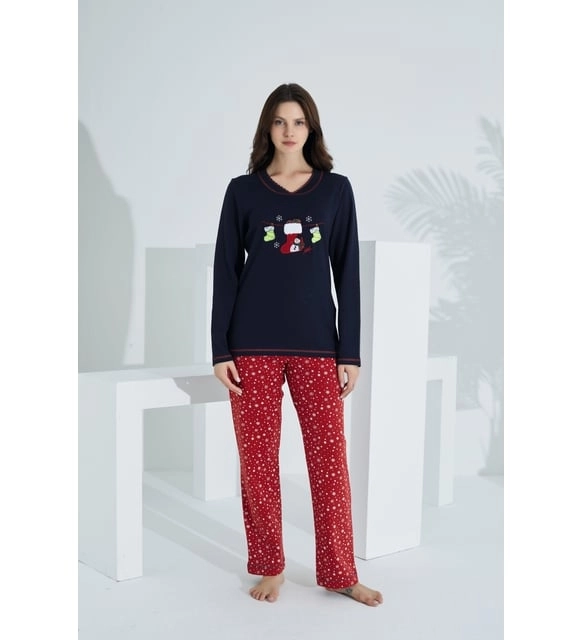 Etoile Kadın Pamuklu Pijama Takımı