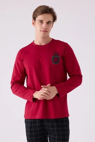 Arnetta 3149 Uzun Kollu Erkek Pijama Takım