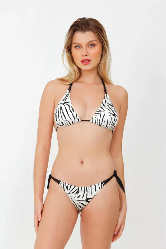 Kyo My Friend 3124 Jenifer Zebra Bikini Tek Üst