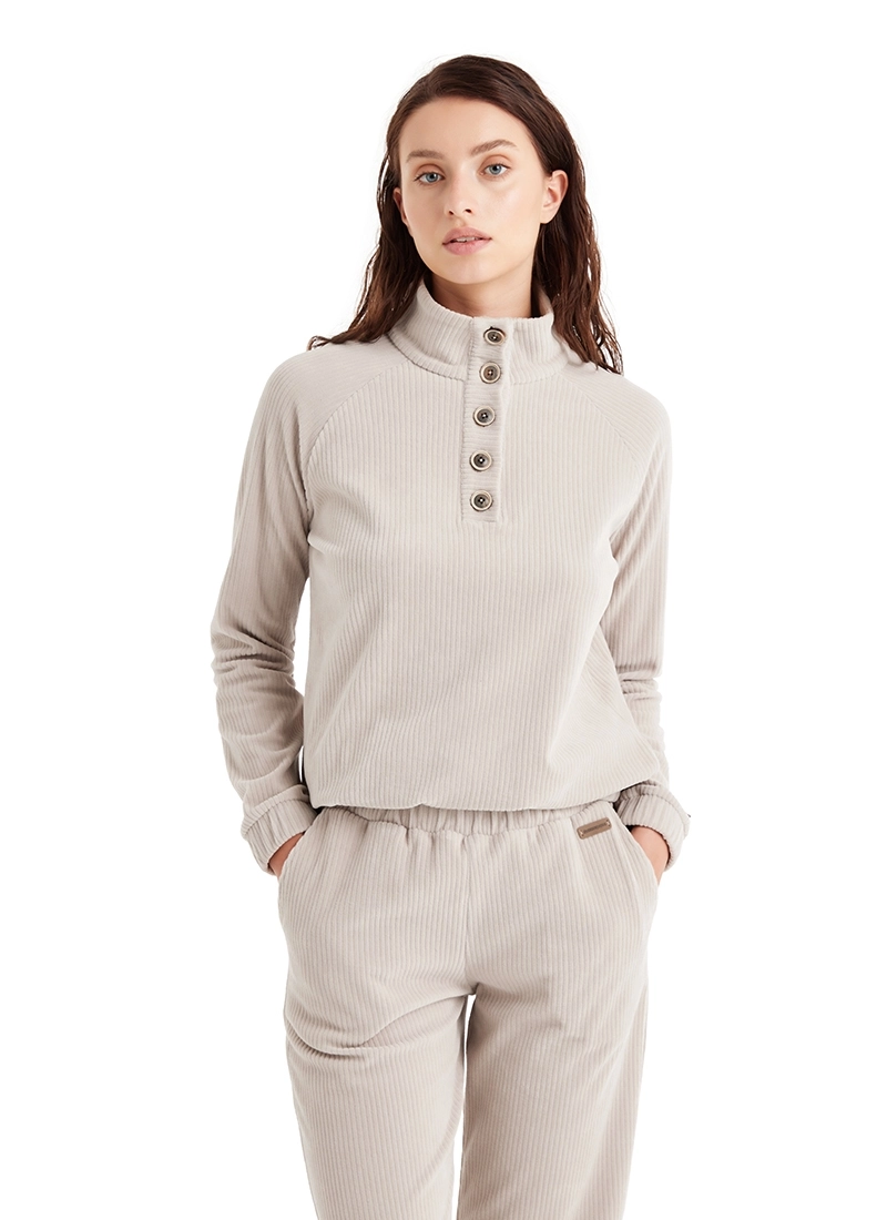 Blackspade Kadın Eşofman Altı 60509 - Krem
