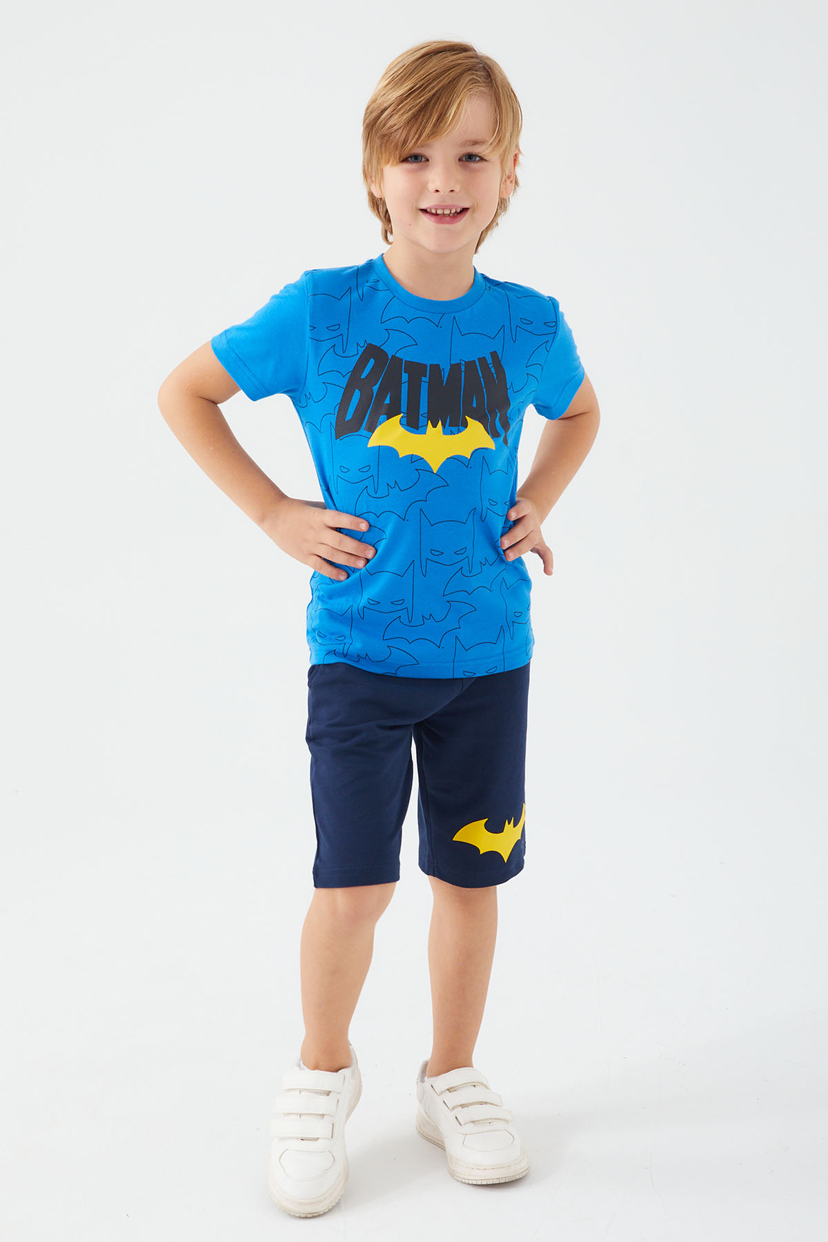 BATMAN ERKEK ÇOCUK BERMUDA TAKIM
