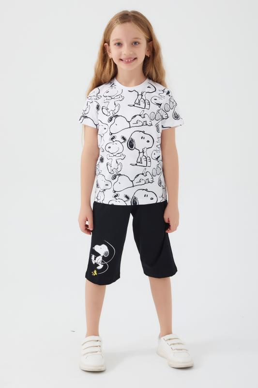 SNOOPY KIZ ÇOCUK KAPRİ TAKIM