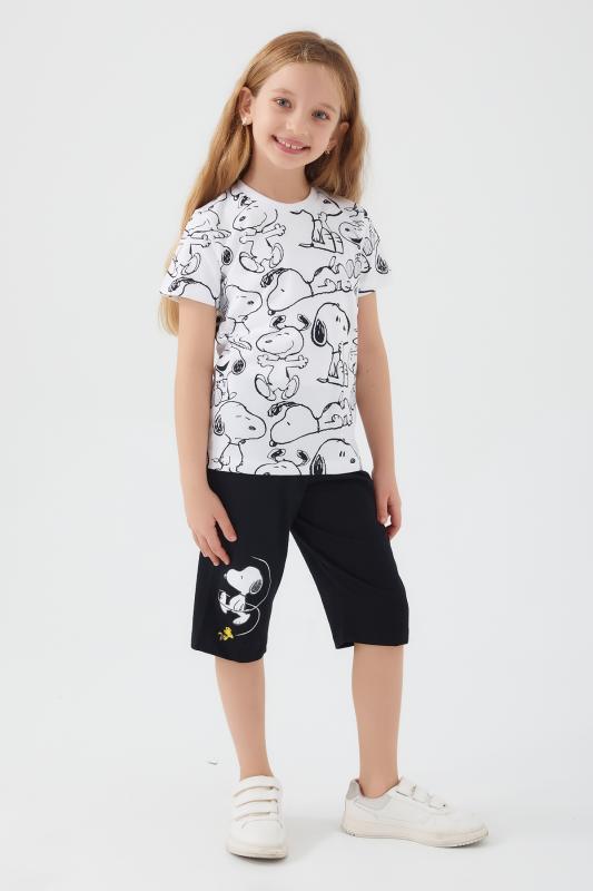 SNOOPY KIZ ÇOCUK KAPRİ TAKIM