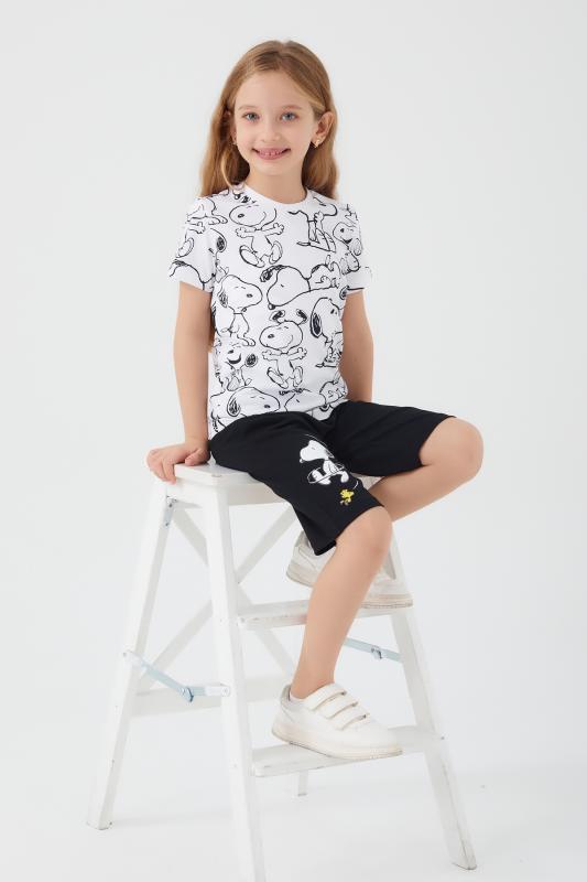 SNOOPY KIZ ÇOCUK KAPRİ TAKIM