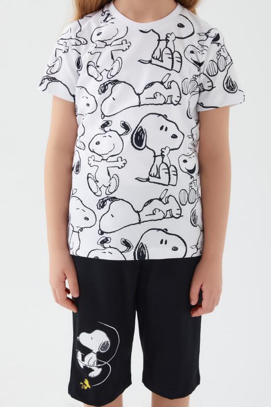 SNOOPY KIZ ÇOCUK KAPRİ TAKIM