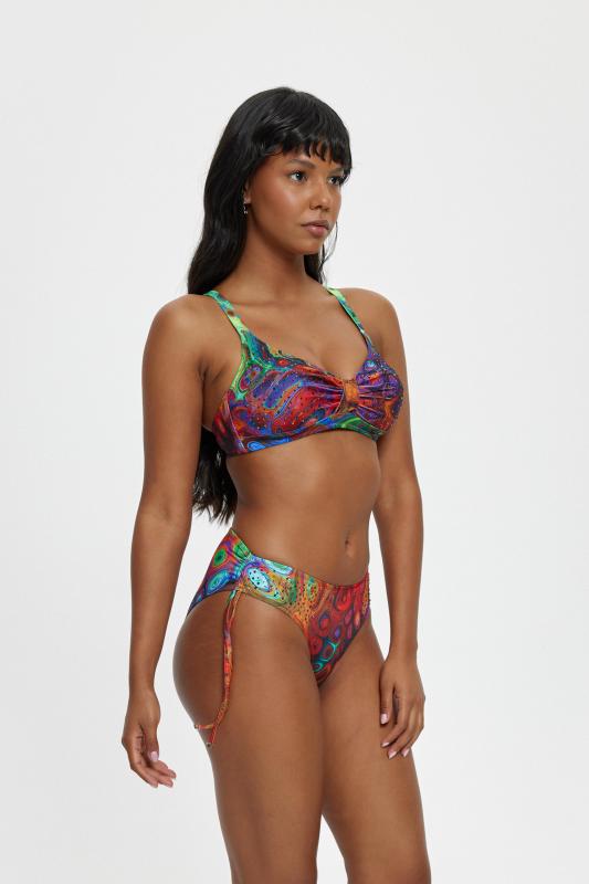 Louren 11094 Toparlayıcı Luplu Bikini Takımı