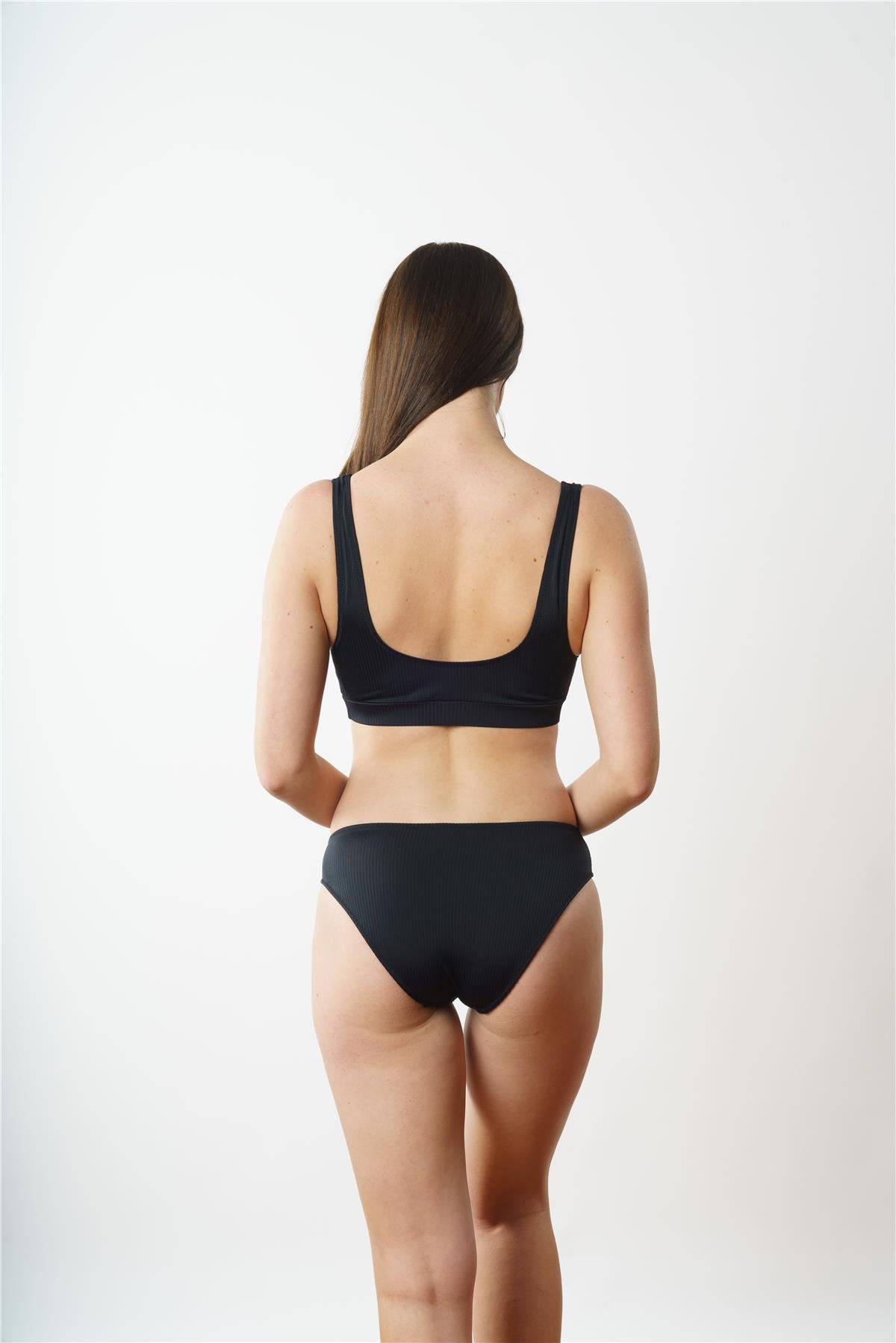 Louren 1740 Sporcu Bikini Takımı-Siyah