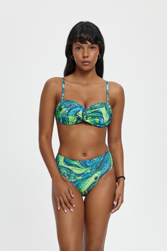B11088 Straplez Boş Kaplı Bikini Takımı