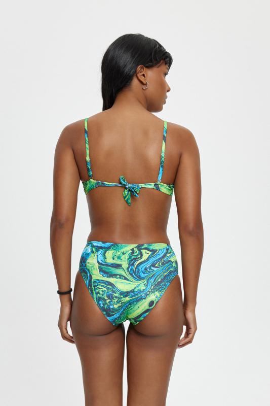 B11088 Straplez Boş Kaplı Bikini Takımı
